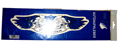 Auto-Aufkleber '' Wings '' Auslaufmodell  TSG 1899 Hoffenheim Fussball Fanartikel