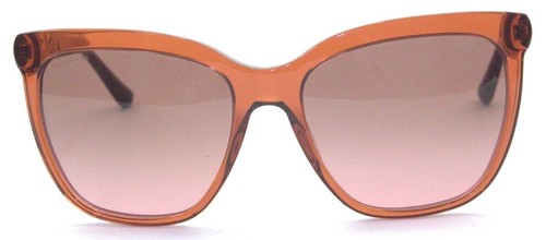Bvlgari WomensTransparent Brown Sunglasses BV 8173 B 5400/14 New Italy Authentic - Picture 2 of 5