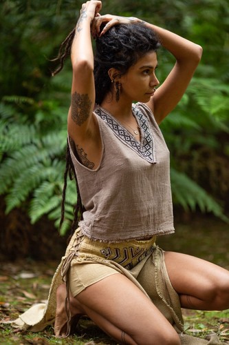 Daenerys Natural Cotton Skirt - Afbeelding 18 van 22