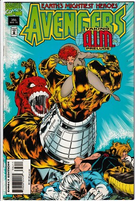MARVEL COMICS AVENGERS #386 (1995) 1ST PRINT VF
