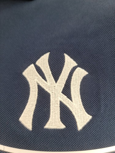 NEW New York Yankees Navy Columbia Omni-Wick Breaker SS Golf Polo Shirt Men's S - Picture 5 of 9