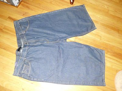 Mens 1987 C'Esttoi Classic Fit Dark Jean Shorts Size tag shows 50 Auctual 48 NWT