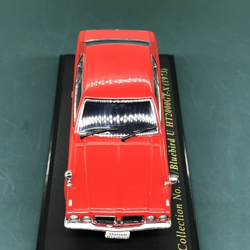 Mini Car Nissan Bluebird U HT 2000 GT-X 1973 1/43 Scale Box Display Diecast - Picture 7 of 12