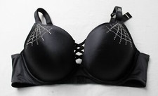 Torrid Women's XO Smoothing Plunge Push-Up Bra ZG3 Shine Diamante Size 40C NWT