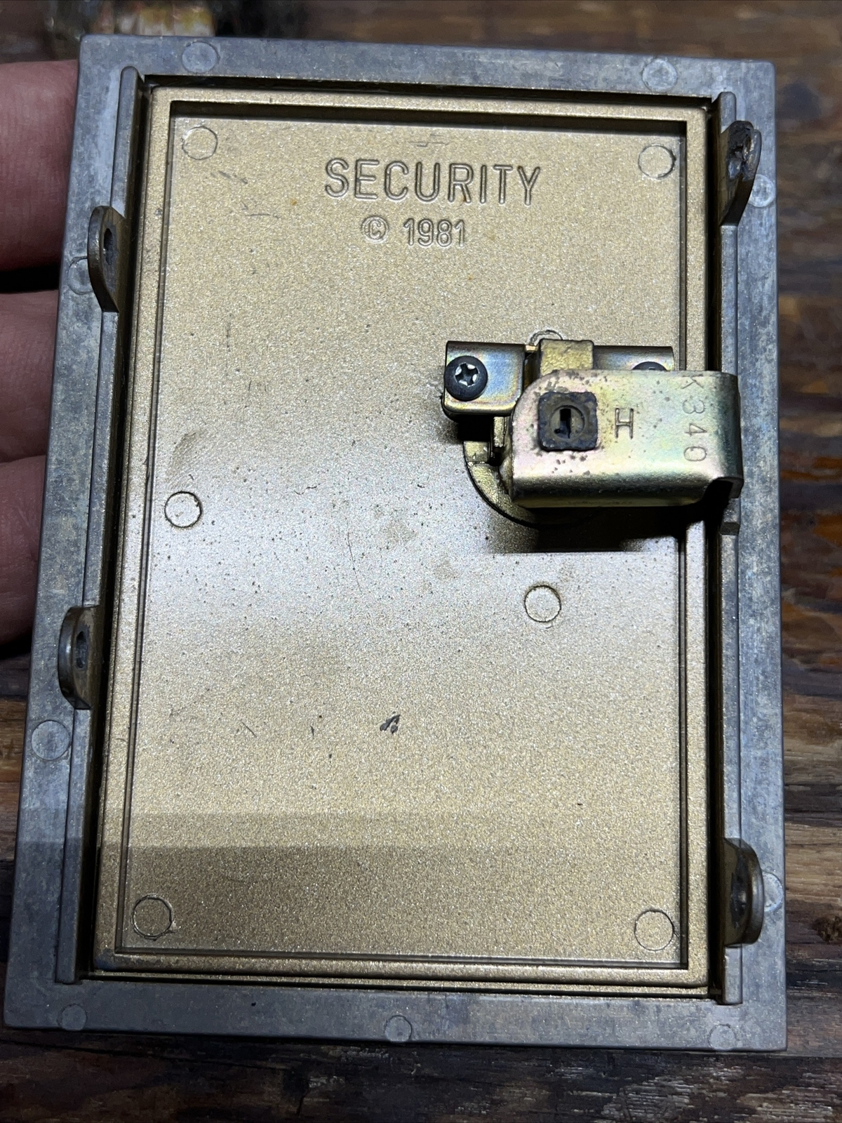 Vintage Aluminum Mail Box Doors 5” Post Office Memorabilia eBay