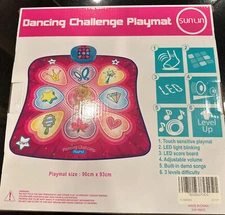 Sunlin Dancing Challenge Playmat - 3 Levels - Batteries Not Included, New Sealed
