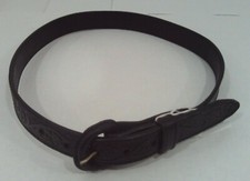 Western Express YOUTH BLACK TOOLED LEATHER BELT w/ Removeable buckle 3 SIZES