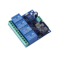 12V 4-Channel ESP8266 Relay Remote Control Switch APP for Smart Home AHS
