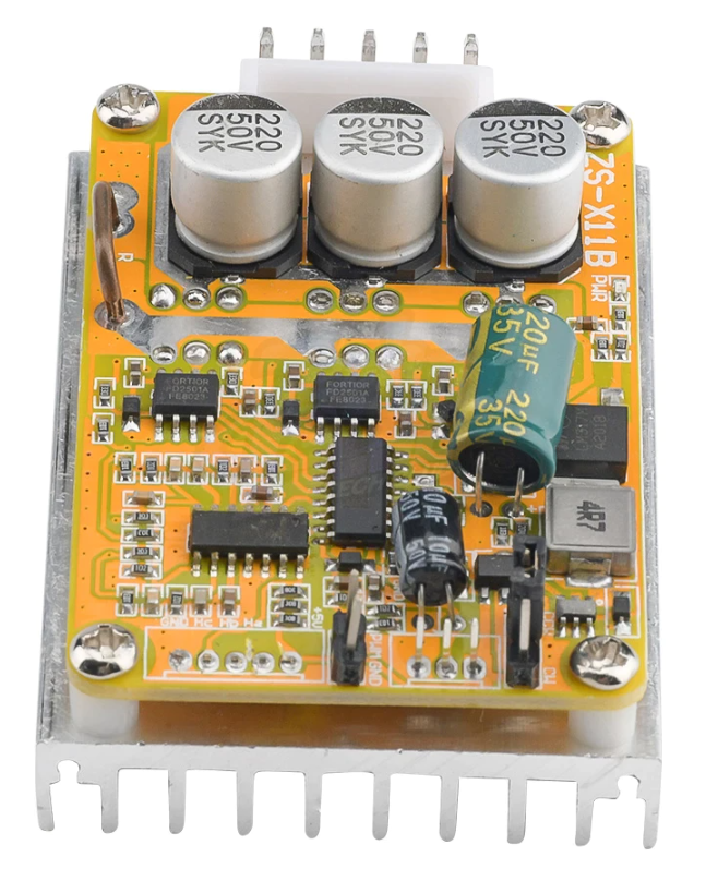 BLDC Driefasige DC Brushless Hallless Motor Controller PWM Borstelloze Motor ESC 380W Driver Board
