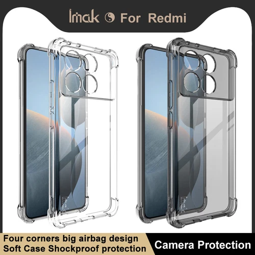 For XiaoMi Poco X6 Pro 5G Shockproof Matte Magnetic Case Cover + Tempered Glass