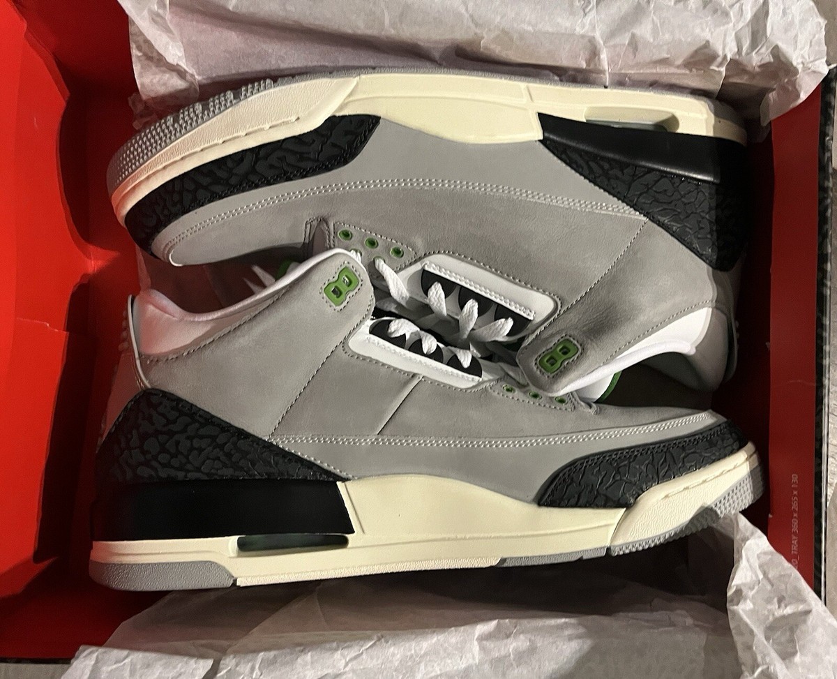 Brand New Jordan Retro 3 “Chlorophyll” Nike Air Jordan 3 Retro Chlorophyll - Prior | Auckland, New  main image 4