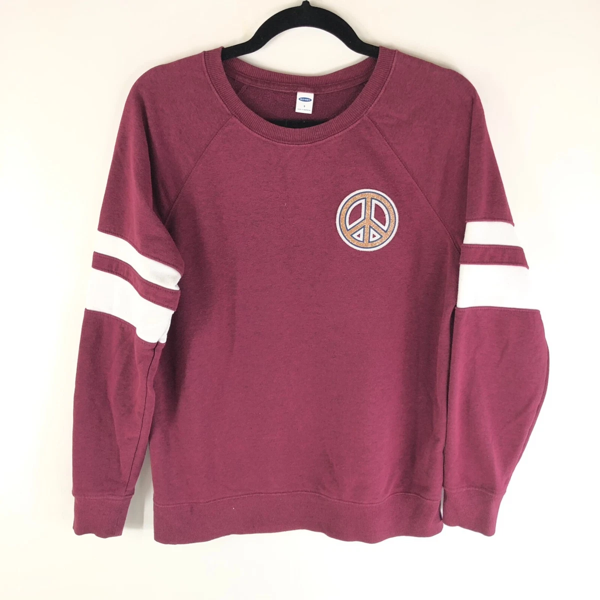 Old navy striped best sale sweatshirt