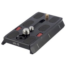 Sirui Quick Release Plate w Camera Stoppers for VH-10 VH-10X Fluid Video Head