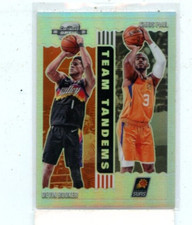 DEVIN BOOKER / CHRIS PAUL 2020-21 Panini Contenders Optic Team Tandems Silver #4