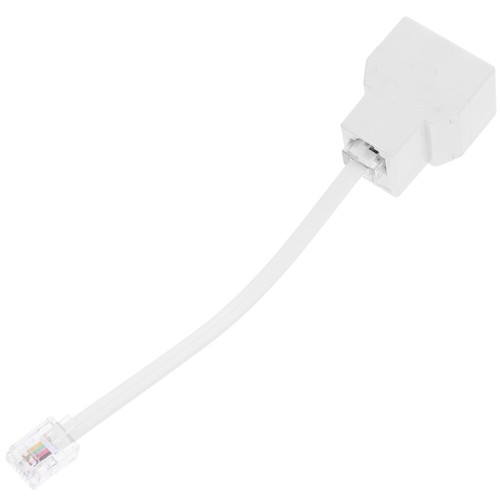 Gniazdo telefoniczne Dystrybutor Biuro Rozdzielacz kabli Część do adaptera domowego - Zdjęcie 7 z 12