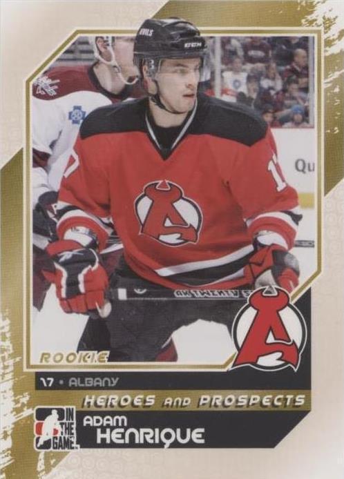 2010-11 In the Game Heroes and Prospects - Adam Henrique #160 - 1 of 1