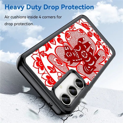 Chinese Paper Cutting For iPhone SE4 16e 14 15 16 Plus Pro Max Anti scratch Case - Picture 9 of 25