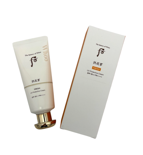 THE WHOO Gongjinhyang Fresh UV Protective Cream 60ml(SPF50+/PA++++) - Picture 3 of 3