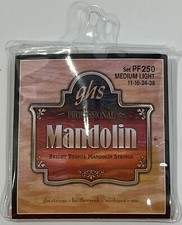 GHS Bright Bronze Mandolin Strings Medium Light PF 250 11-16-24-38
