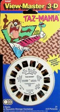 TAZ-MANIA 3d View-Master 3 Reel Packet