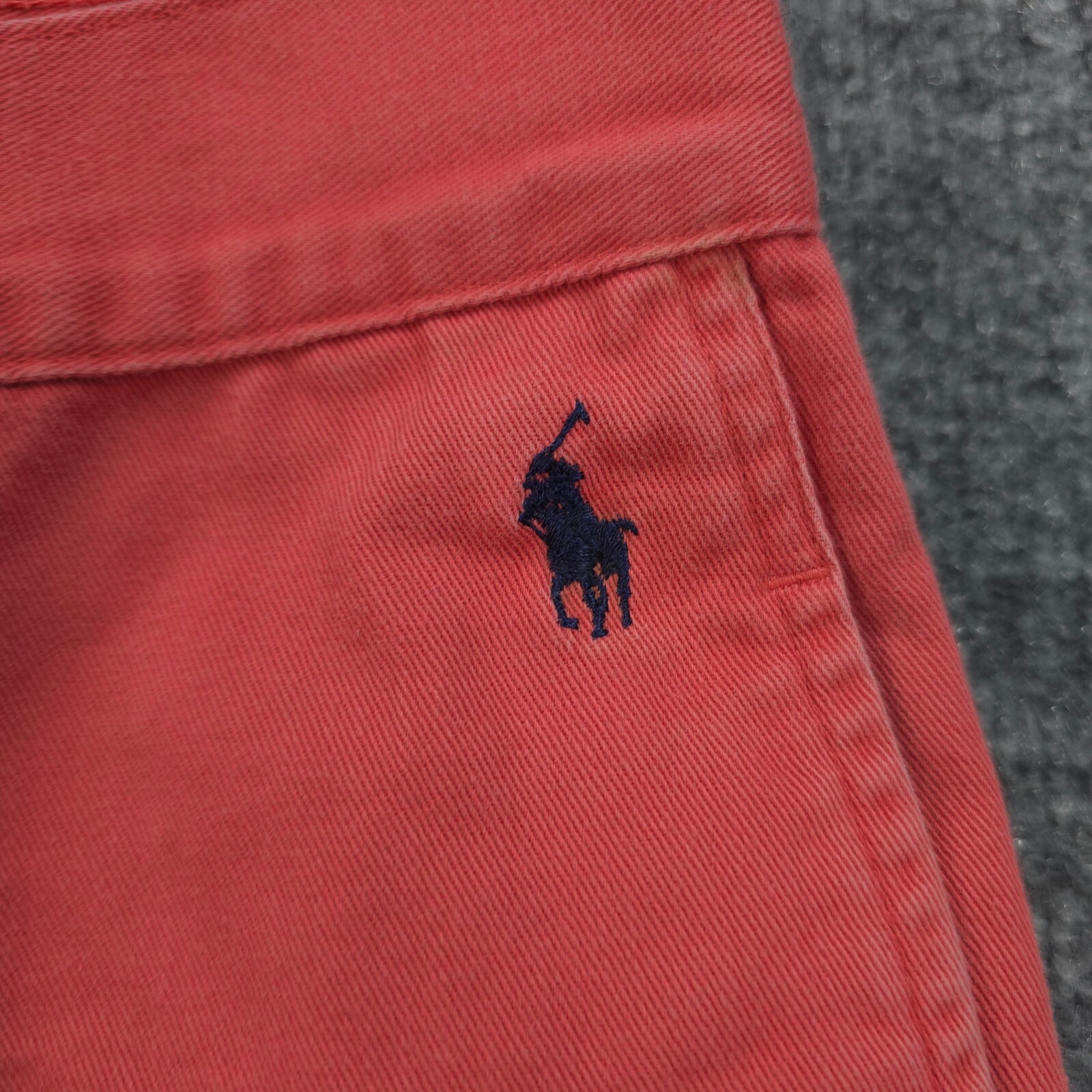 Pantaloni sportivi Ralph Lauren donna taglia 12 rosa crop blu pony logo preppy prep