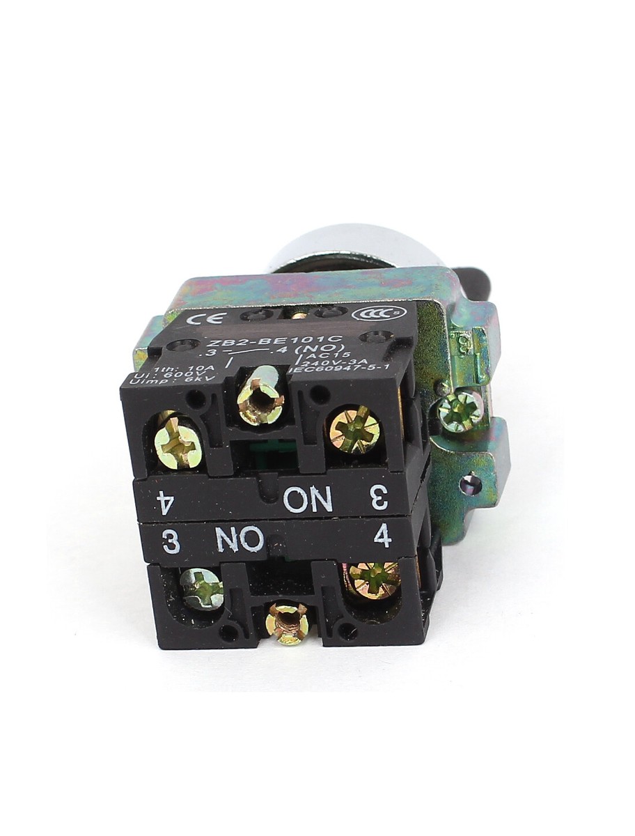 ZB2-BE101C 2NO DPST 3 Positions Maintained Rotary Selector Switch