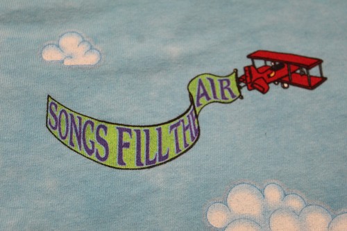 Grateful Dead Songs Fill The Air Liquid Blue Balloons Reissue T Shirt Men's M - Picture 9 of 11