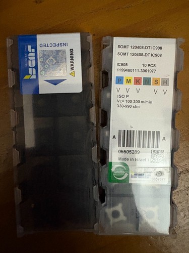 SOMT120408-DT IC908/ISCAR 10 PCS