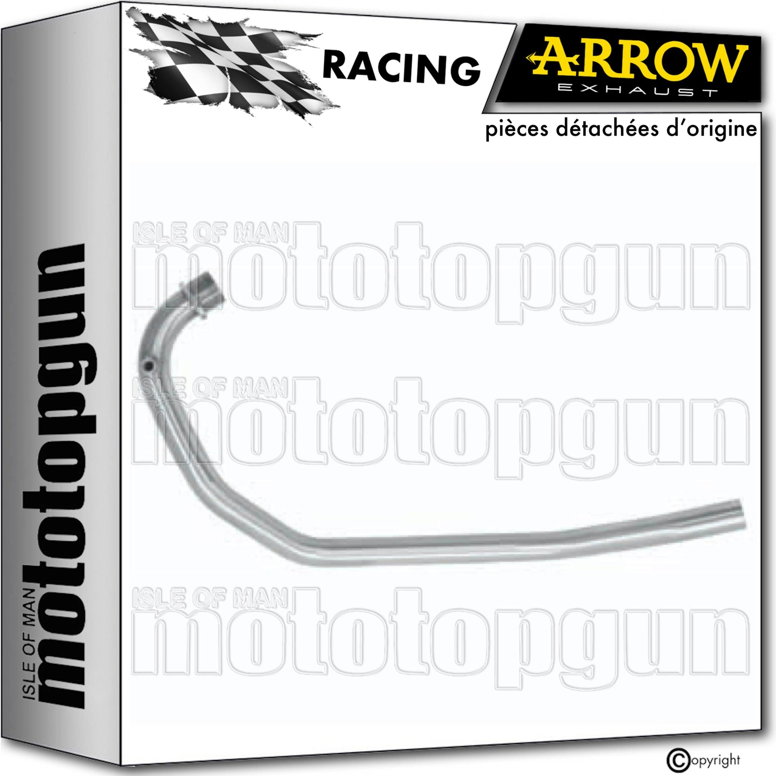 Collecteur Open Arrow améliorant le couple moteur pour Brixton BX 125 X 2019-2020