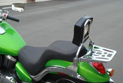 kawasaki vulcan 900 sissy bar luggage rack