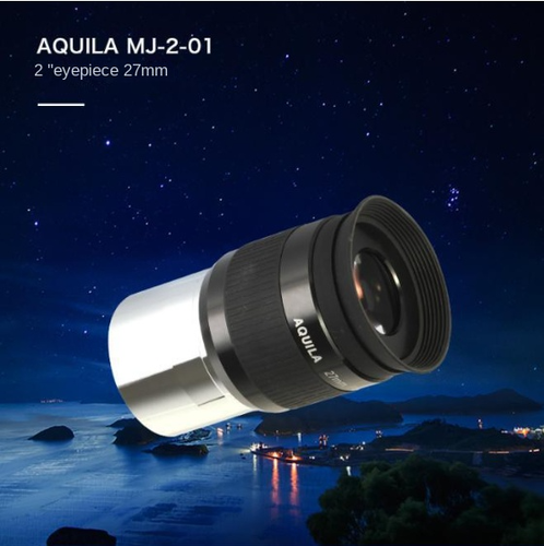 Oculare 2 pollici HD completamente multistrato 27 mm per accessori telescopio astronomico - Foto 2 di 8