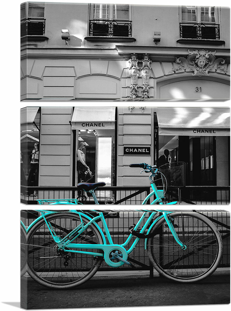 In The City Canvas Art Print