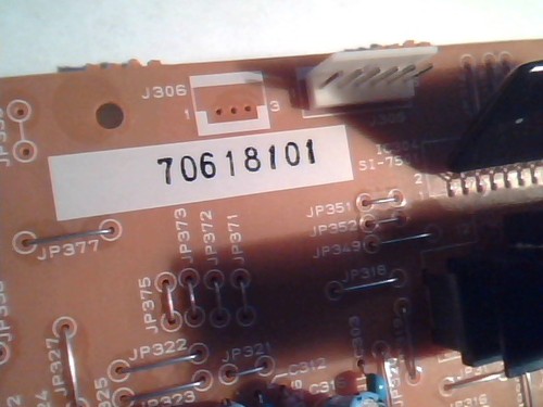 Calcomp TechJet 5500 - Driver Board QH1 QM1-0317-1 - Picture 4 of 6