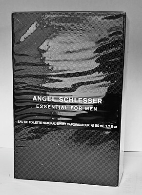 ANGEL SCHLESSER ESSENTIAL FOR MEN 1.7 OZ/ 5 0ML EDT SPRAY NEW IN  BOX
