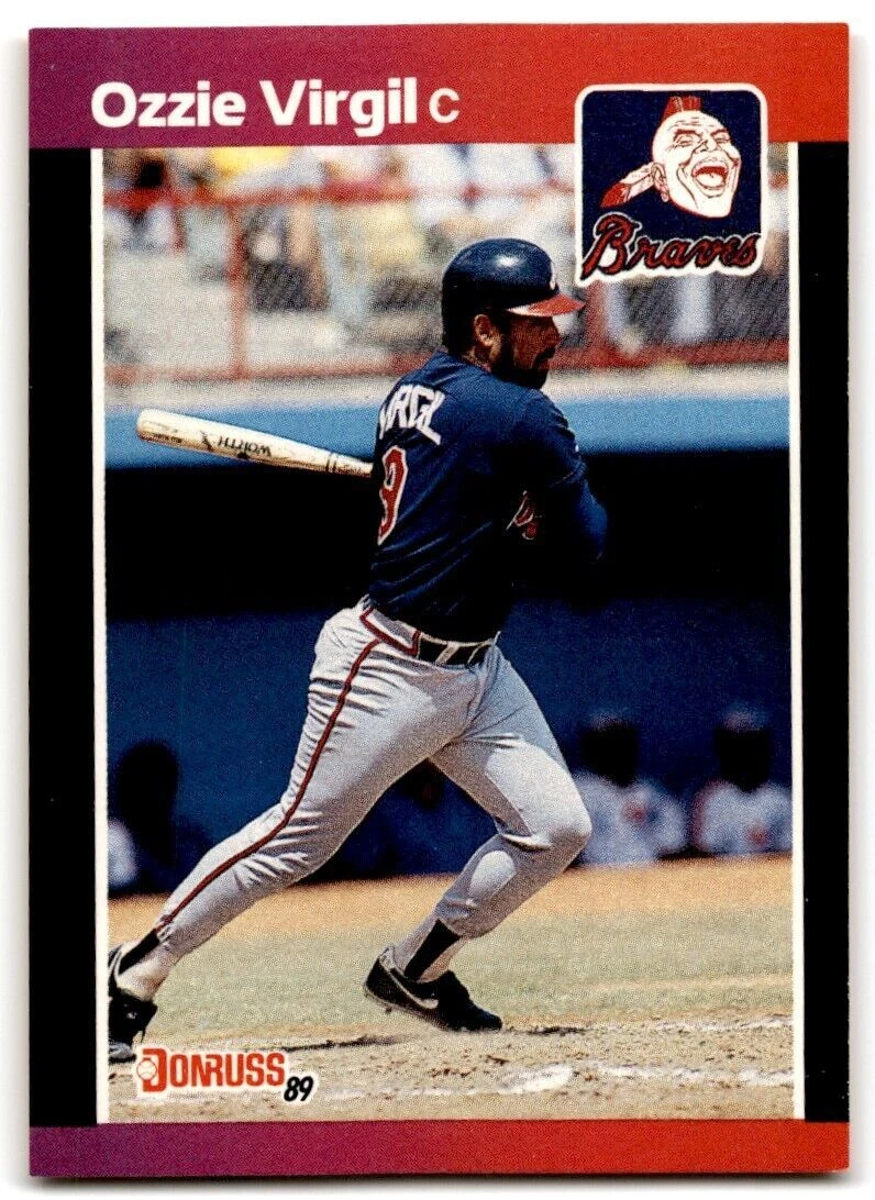 1989 Donruss Ozzie Virgil / Atlanta Braves #145