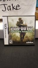CIB CALL OF DUTY 4 MODERN WARFARE COD 4 NINTENDO DS VIDEO GAME