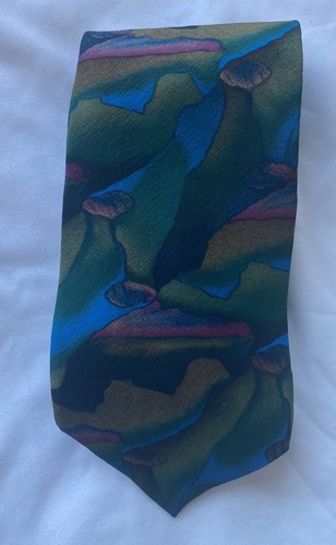 J. Garcia Silk Tie Stonehenge Ltd. Necktie Watercolor The Grateful Dead