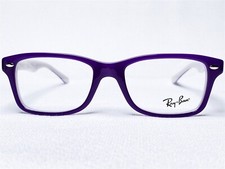 NEW Ray Ban Junior RB1531 3591 Girls Childrens Violet Eyeglasses Frames 48/16