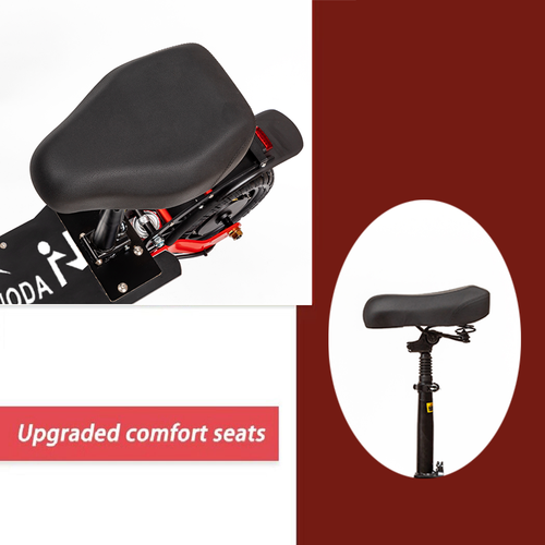 3000W Electric Scooter with Seat - 80KM/H Max Speed 50KM Range 11" Tyre Black - Picture 5 of 14