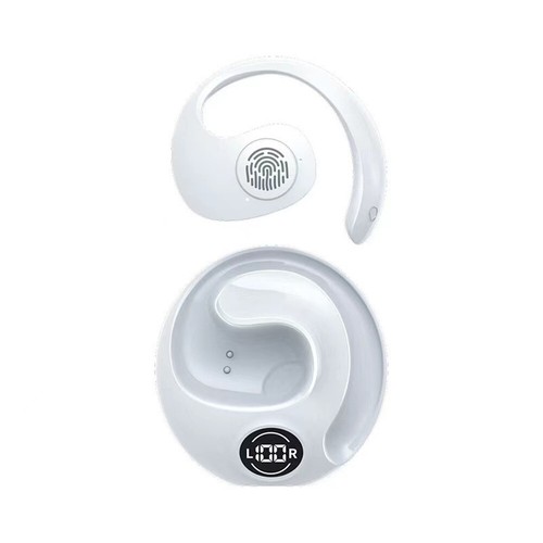 Ear Hook Mini Bluetooth 5.3 Headset Earphones For iPhone Android Samsung - Zdjęcie 19 z 19
