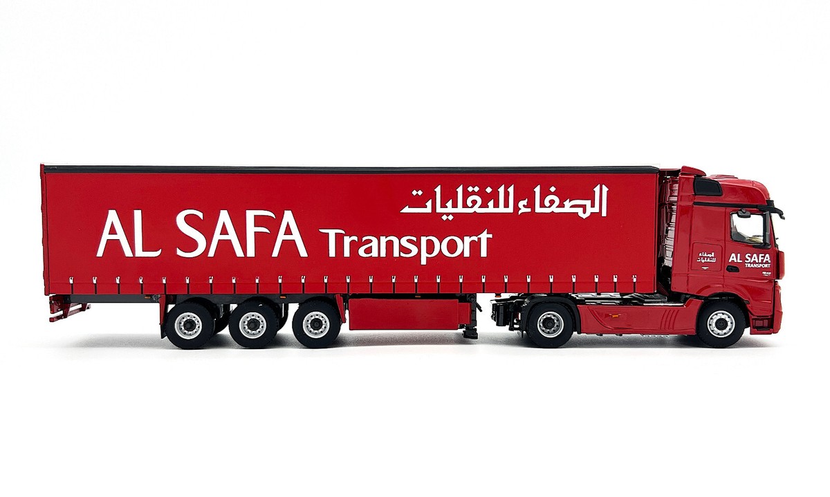 【日本産】 MP4 Actros Mercedes big curtainsider space 建設車両、作業車