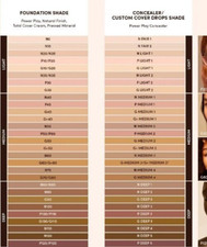 COVER FX Power Play Foundation 1.18fl oz NEW - CHOOSE SHADE 