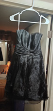 Davids Bridal bridesmaid/ formal event dress above knee. Size 2