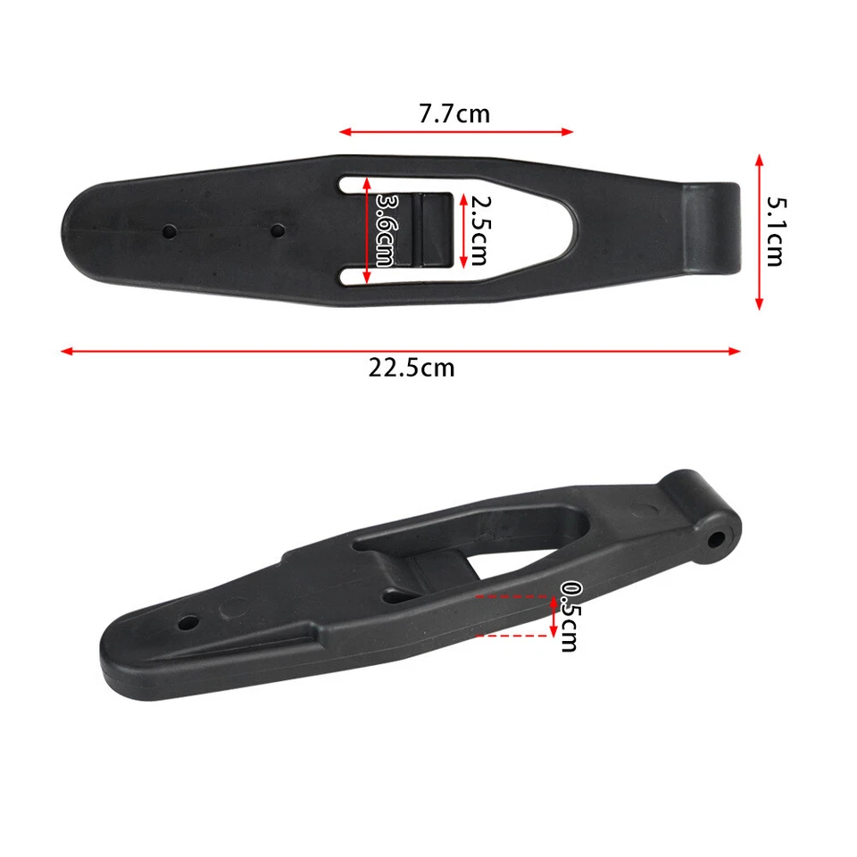 2 шт основание защелки капота подходит для Peterbilt 357 367 377 378 379 388 389 L56-0001 черное - Изображение 2 из 4