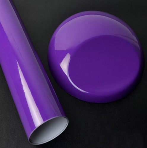 Glanz Vinyl Wrap Küche Schrank Abdeckung Wrap Klebe Rückseite Kunststoff weiße Rolle - Bild 11 von 26
