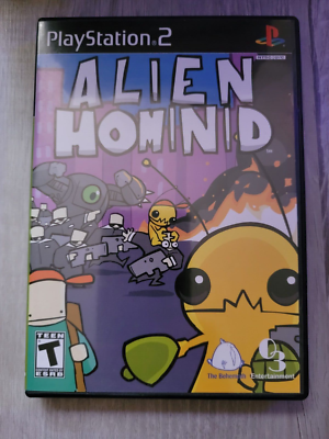 PS2北米版】Alien Hominid COMPLETE, MINT & UNPLAYED Alien