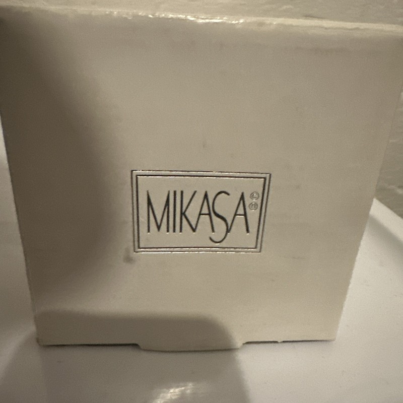 Mikasa Lead Crystal Triangle Candle Holders /  Crocus XY-212-610