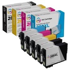 Replacement Ink Cartridges for Epson 288XL T288XL 288 XL T288XL120 XP-330 XP-430