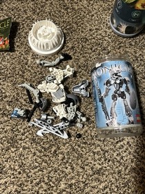 LEGO Bionicle Lot Toa Nuva Parts Lot 2002 w/ Canisters & Manuals
