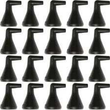 1/16" Black 90 Degree Nozzles - Pack of 20 Loc-Line USA 49439-BLK